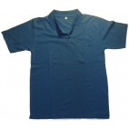 Yazlık Polo Yaka Mavi T-Shirt İş Elbisesi
